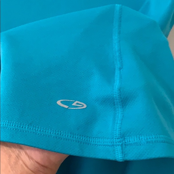 Champion turquoise DuoDry women’s Gym Blouse shirt - Picture 4 of 12